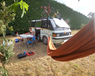 Campervan Mitsubishi L300 Te huur in Maia