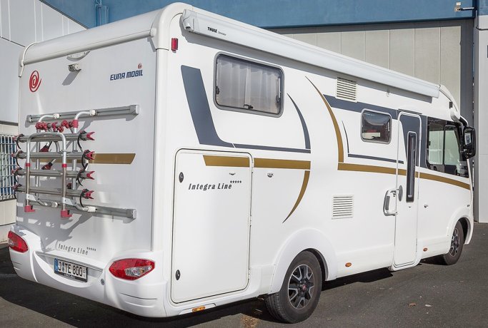 Rental A-class motorhome