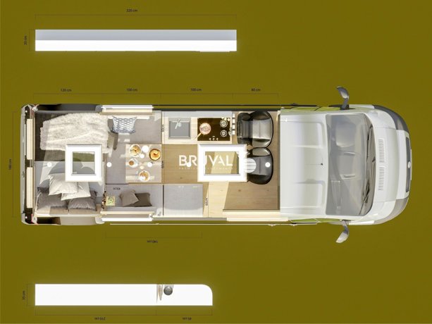 Rental Converted van