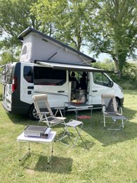 Van Font Vendôme Autocamp Xl Te huur in Champeaux