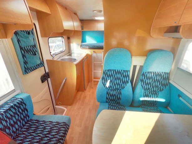 Rental A-class motorhome