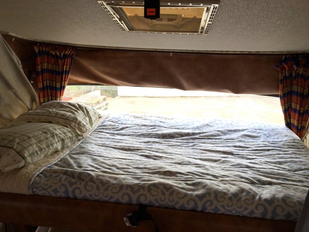 Rental A-class motorhome