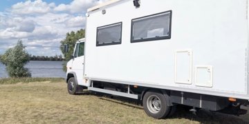 Converted van Mercedes Vario 615 For rent in Ilversgehofen