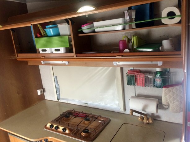 Viaggio del Camper Mansardato