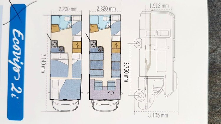 Location du Camping-car Capucine