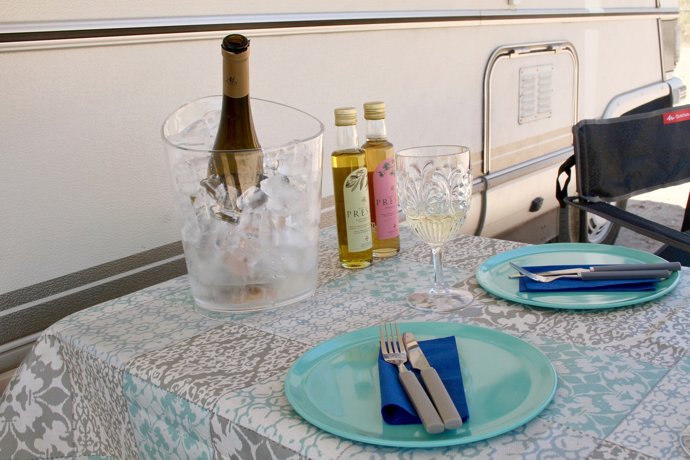 Rental A-class motorhome