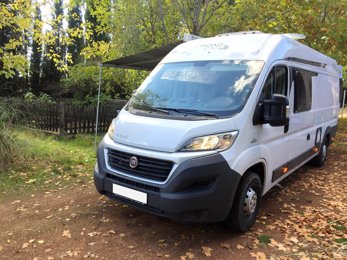 Campervan Fiat ducato Road car 640 em aluguer em Ciudad Real