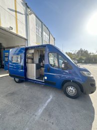 Camper gran volumen Peugeot Boxer 2,2l 120 ch En alquiler en Lisboa