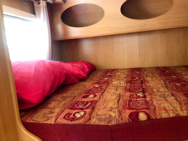 Viaggio del Camper Mansardato