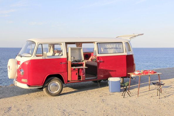Aluguer de Campervan Volkswagen T2
