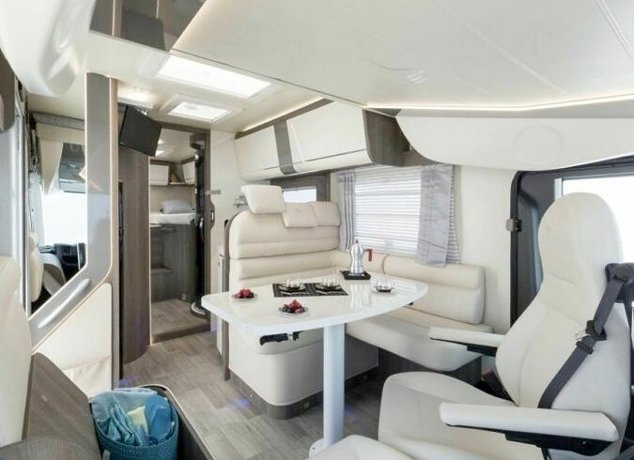 Rental A-class motorhome