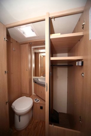 Rental A-class motorhome