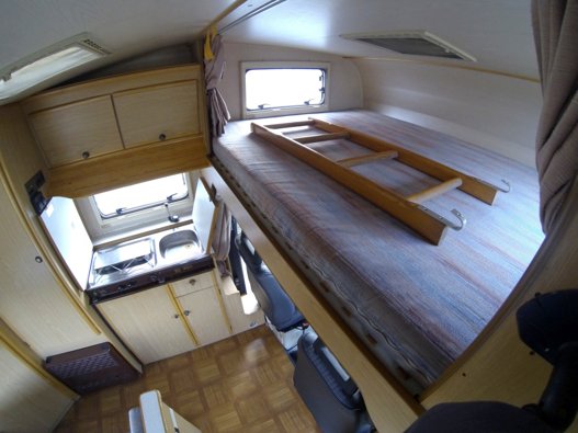 Aluguer de Autocaravana capucino Fiat Talento