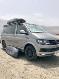 Furgoneta camper Volkswagen T6 En alquiler en La Santa