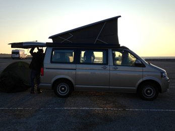 Van Volkswagen California en location à Laissaud