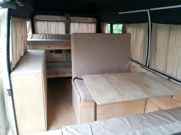 Rental Converted van