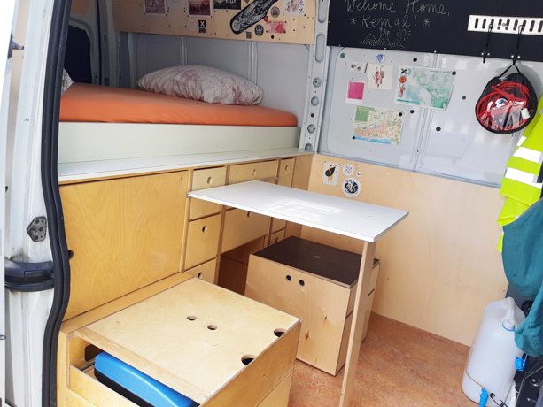 Rental Converted van