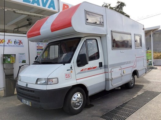 Aluguer Autocaravana capucino - Lisboa - Fiat Ducato 2 