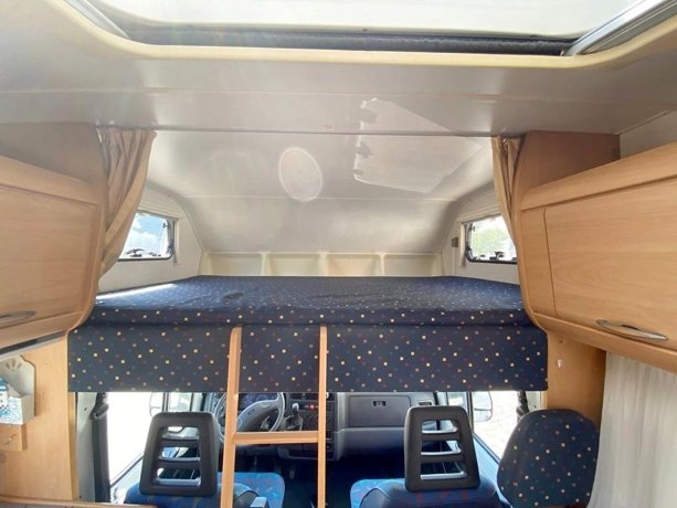 Viaggio del Camper Mansardato