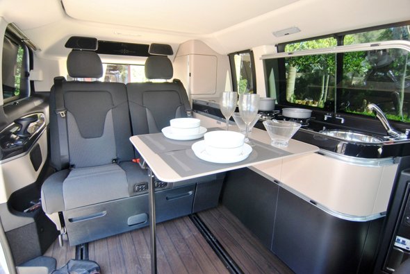 Aluguer de Campervan Mercedes Marco Polo