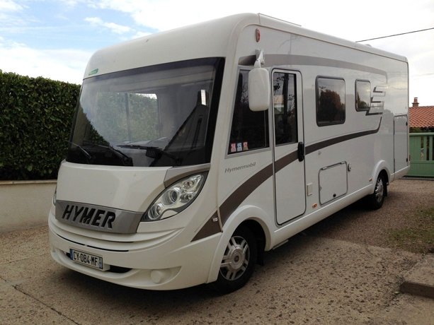 Rental A-class motorhome