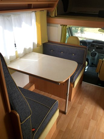 Vermietung von Alkoven Wohnmobil