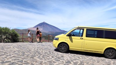 Van Volkswagen California Beach en location à Santa Cruz De Tenerife