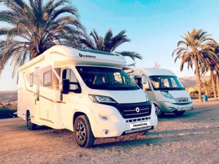 Motorhome Low profile Benimar Mileo 242 For hire in Granada