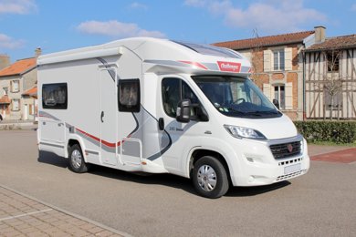 Halfintegraal camper Challenger 285 Fiat Te huur in Chaudefontaine