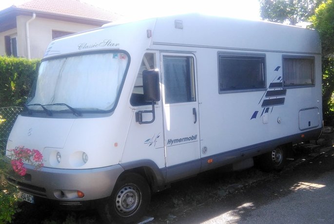 Rental A-class motorhome