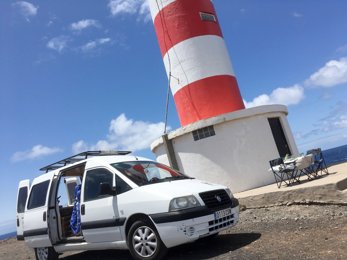 Furgoneta camper Fiat Scudo En alquiler en Las Palmas De Gran Canaria