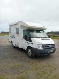 Teilintegriertes Wohnmobil Chausson flash 02 zu vermieten in Notre-Dame-De-Bondeville
