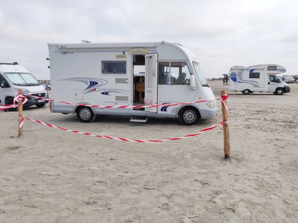 Rental A-class motorhome
