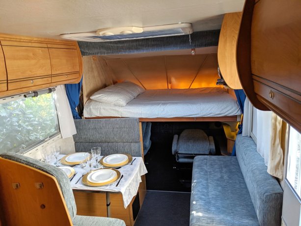 Rental A-class motorhome