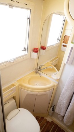 Viaggio del Camper Semintegrale